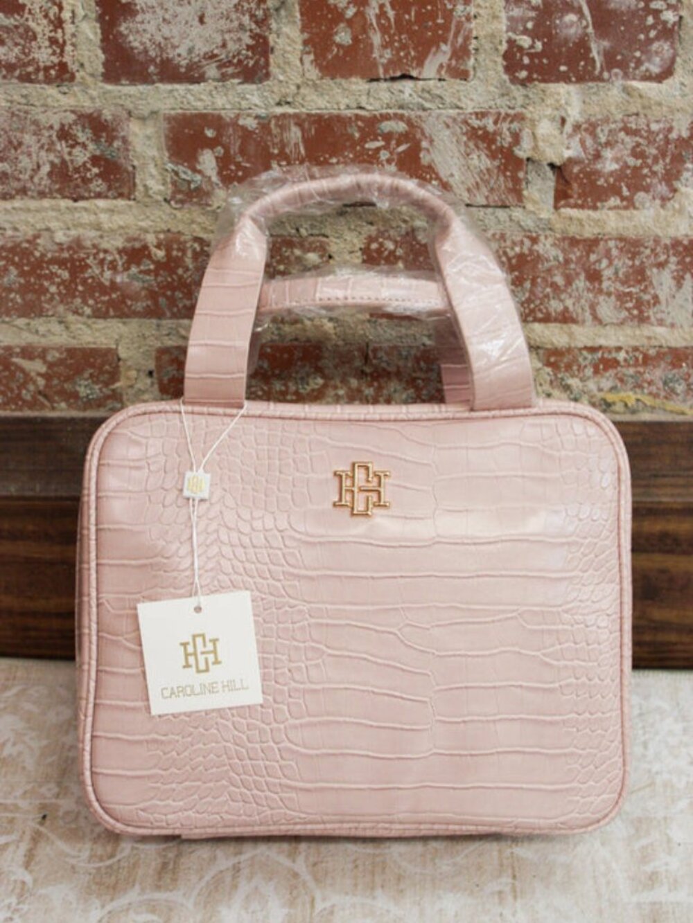 Caroline Hill Blush EC Punta Cana Large Makeup Case